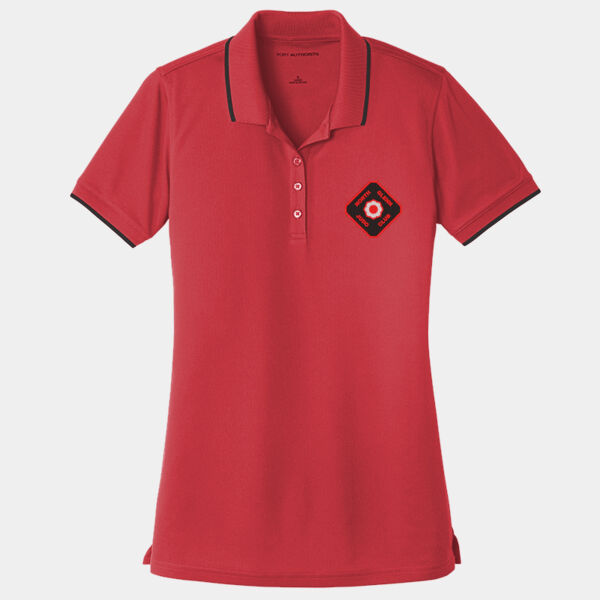 Ladies Northglenn Judo Tipped Polo Thumbnail