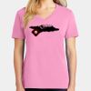 Ladies Core Cotton V Neck Tee Thumbnail